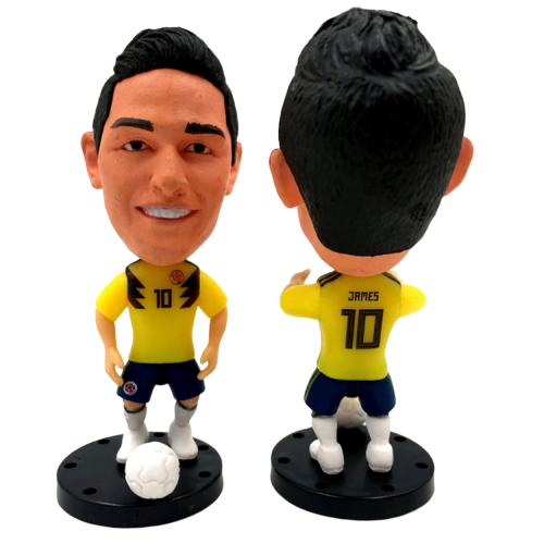 Professional Custom Popular 3D Plastic Football Players Action Figures 