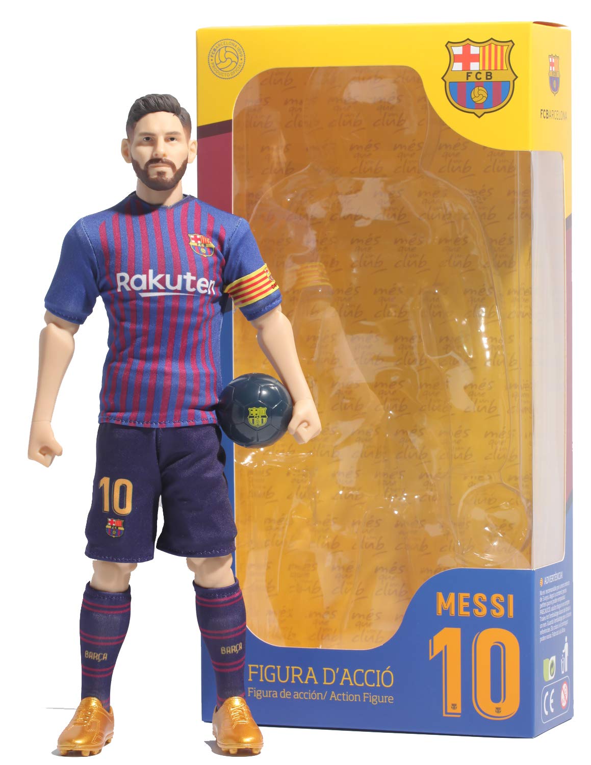 Sockers Messi FCB Action Figure