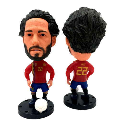 plastic football player figurines