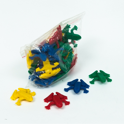 Mini Frog Counters Sorting Toy/ Colorful Frog Counting Set for Kids