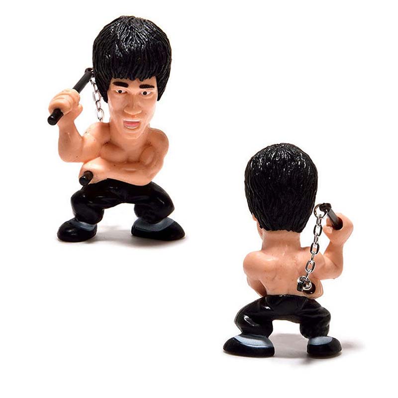Most Popular Kungfu Star Bruce Lee Action Figure Car Table Decoration Model Miniature Anime Action Figure Collectible Gift