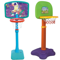 Good Quality Plastic Basketball Set Toy Portable Basketball Stand for Kids Learning