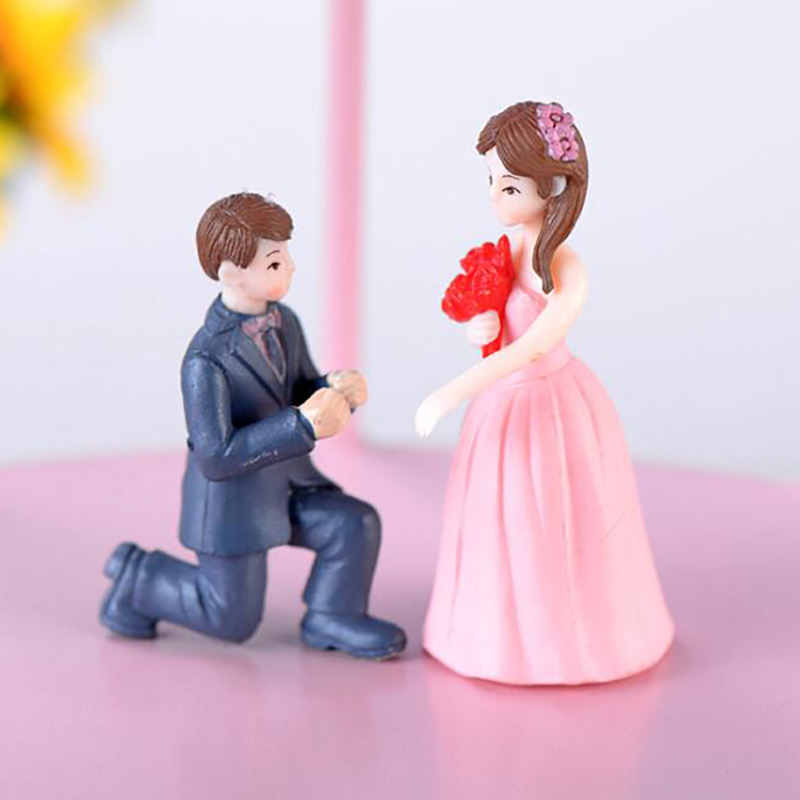 Sweet Lovely Custom Made Wedding Party Action Figure Model The Bride ...