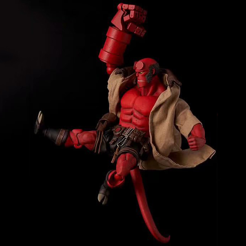 China Manufacture Plastic Material Hellboy Movie Characters Figurines Movie Toy Action Anime Figures