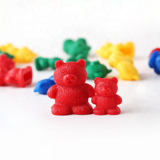 Plastic Color Sorting Counting Bears Toys for Children