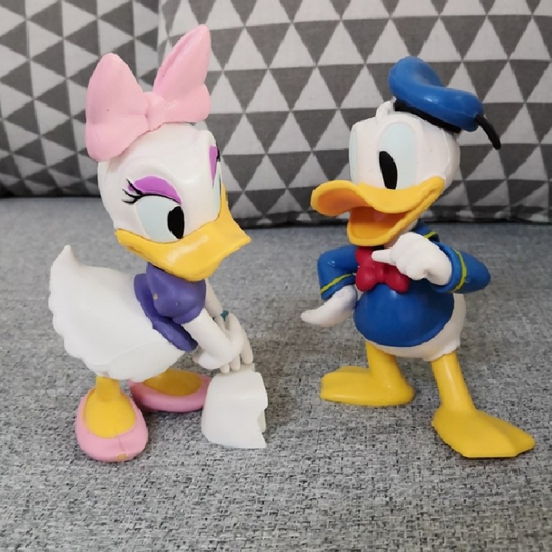 Custom Plastic Duck Action Figure with High Detail
