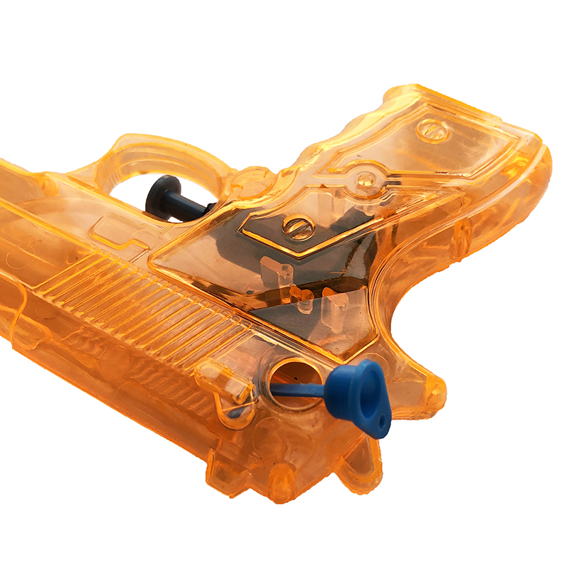 Colorful Transparent OEM Custom Logo Toy Gun Plastic Water Gun Toys for Baby Boys