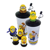 Custom ABS Plastic Cartoon Character Animals Water Bottle Cup Decoration Toys