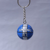 Promotional Gift OEM/ODM 3D Plastic Mini Basketball Toy Keychain for Decoration