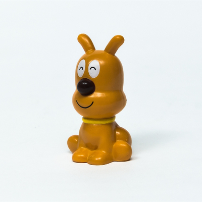 Custom New Style PVC Plastic Cute Puppy Toy Figure